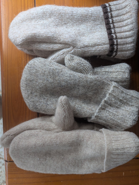 Smittens: From Loved Sweater to Lasting Warmth - Introducing Upcycled Mittens!